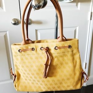 Vintage Signature Dooney & Bourke Tote